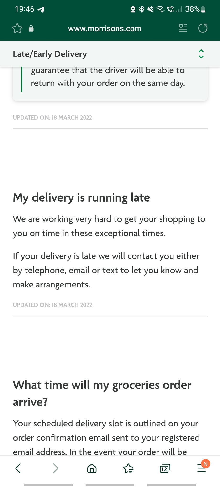 Morrisons on Twitter "kirstyladams Hi Kirsty, sorry to hear that. Please DM us with your order