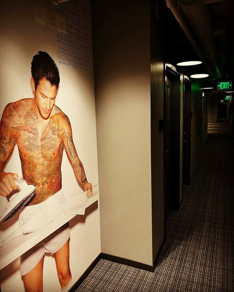 Ask for a room near the ironing board.  #smallhotel #lifeprotips instagr.am/p/Cc57fPFOqpr/