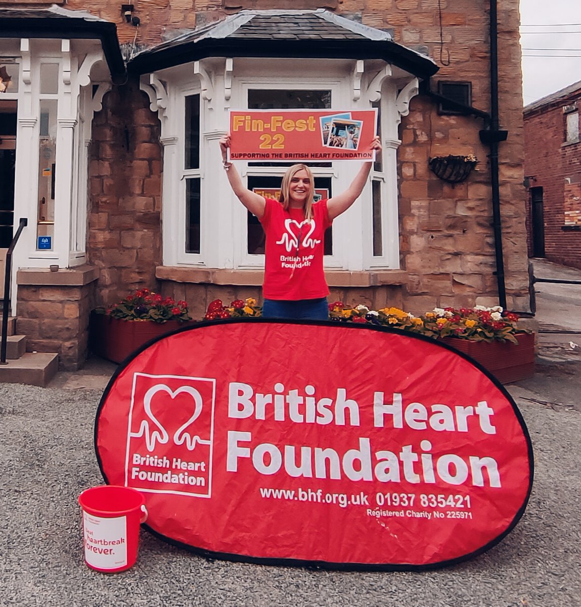 This girl is AMAZING! Amy is organising Fin Fest at The White Horse in Sharlston for <a href="/TheBHF/">British Heart Foundation</a> and doing an incredible job. 
#FinFest22 is in #August and #tickets are on sale this weekend!
Want to know more - keep you eye out this weekend for a link to get your tickets 🥳
