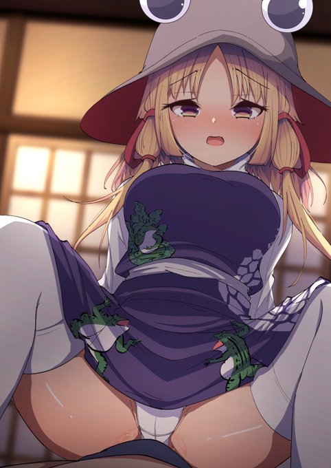 えっちなえっちな諏訪子ちゃん 