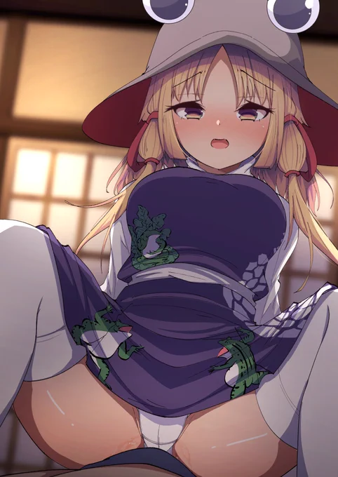 えっちなえっちな諏訪子ちゃん 