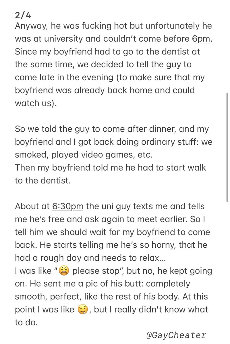 GayCheater's tweet photo. I’ve been really mean and selfish so please keep scrolling if this type of content could trigger you or make you feel uncomfortable 😩

No screenshots this time. https://t.co/JgqfgioS61
