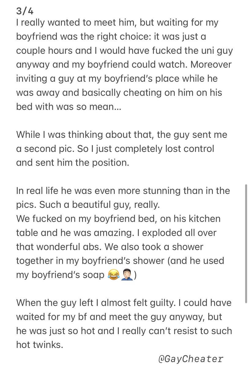 GayCheater's tweet photo. I’ve been really mean and selfish so please keep scrolling if this type of content could trigger you or make you feel uncomfortable 😩

No screenshots this time. https://t.co/JgqfgioS61