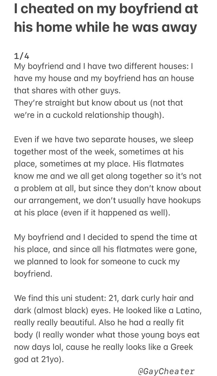 GayCheater's tweet photo. I’ve been really mean and selfish so please keep scrolling if this type of content could trigger you or make you feel uncomfortable 😩

No screenshots this time. https://t.co/JgqfgioS61