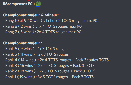 Platinside's tweet photo. 🚨 RECAP DES RÉCOMPENSES FC https://t.co/oGAk1THdoS
