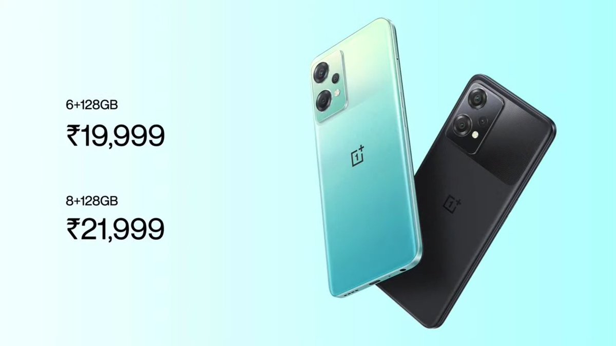 fulltime_techie's tweet photo. OnePlus 10R &amp; OnePlus Nord CE2 Lite Launched in India! 

💸
#10R 
W/ 80W Charger
8GB+128GB: ₹38,999
12GB+256GB: ₹42,999

W/ 150W Charger
12GB+256GB: ₹43,999

#NordCE2Lite
6+128GB: ₹19,999
8+128GB: ₹21,999

#OnePlus #OnePlus10R https://t.co/QUytSaC2JK