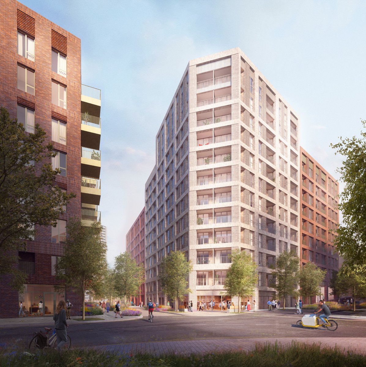 CMA_Planning's tweet photo. CMA have secured planning approval for 245 new homes + commercial space at #PuddingMill, Stratford for Lifestory. The LLDC gave the green light for phase 2 of Stratford Mill development, which will be located on Marshgate Lane, at their planning committee meeting this week. https://t.co/lgw5Z7gbmr