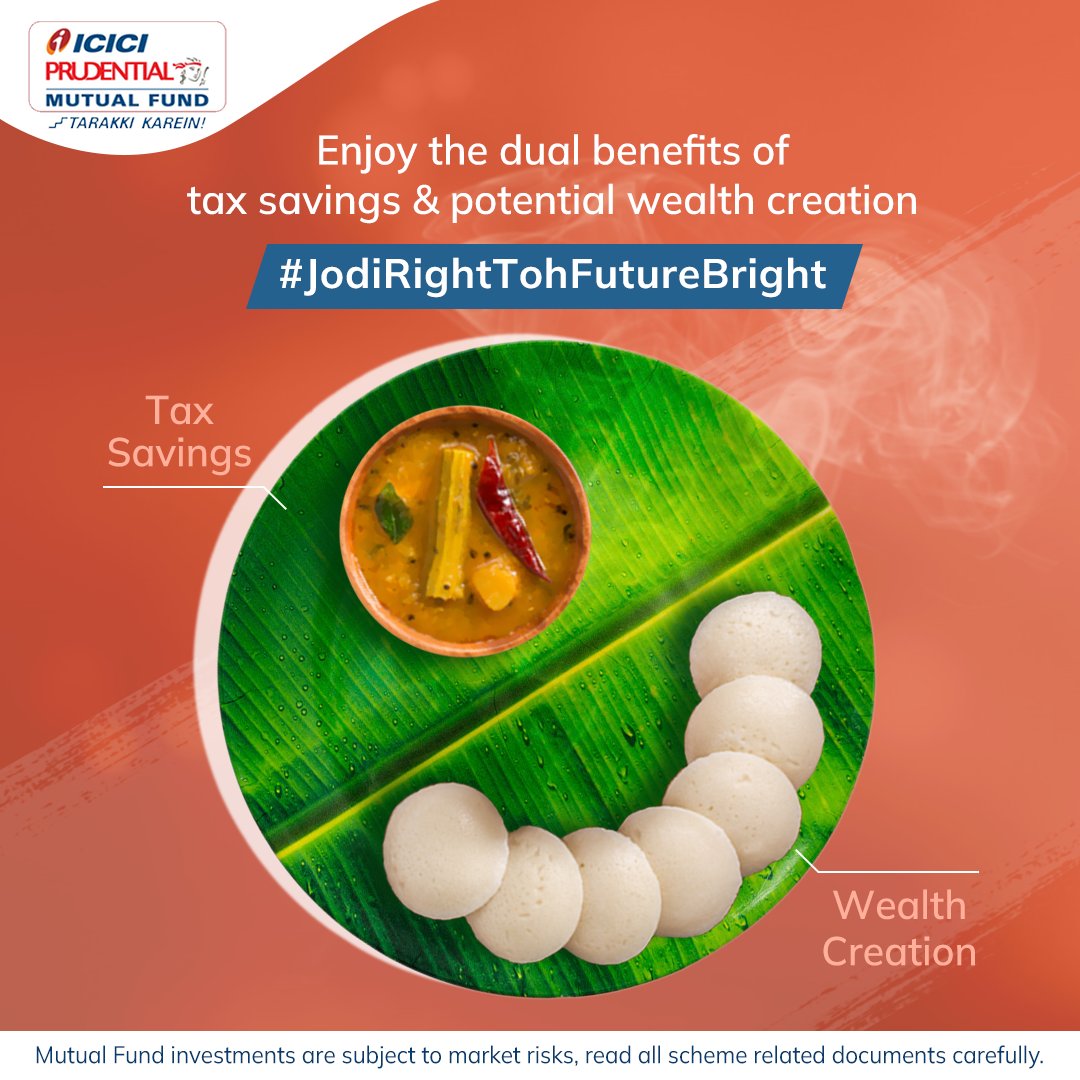ICICIPruMF's tweet photo. Pair up your tax deductions with wealth creation for the perfect way to boost your portfolio. To know more, click here: https://t.co/my9NKDkzyB
#JodiRightTohFutureBright #LTEF #Tax #Taxsaving #investment #ICICIPruMF #ICICIPrudentialMutualFund #Portfolio #MutualFund https://t.co/js6I7pPZjO