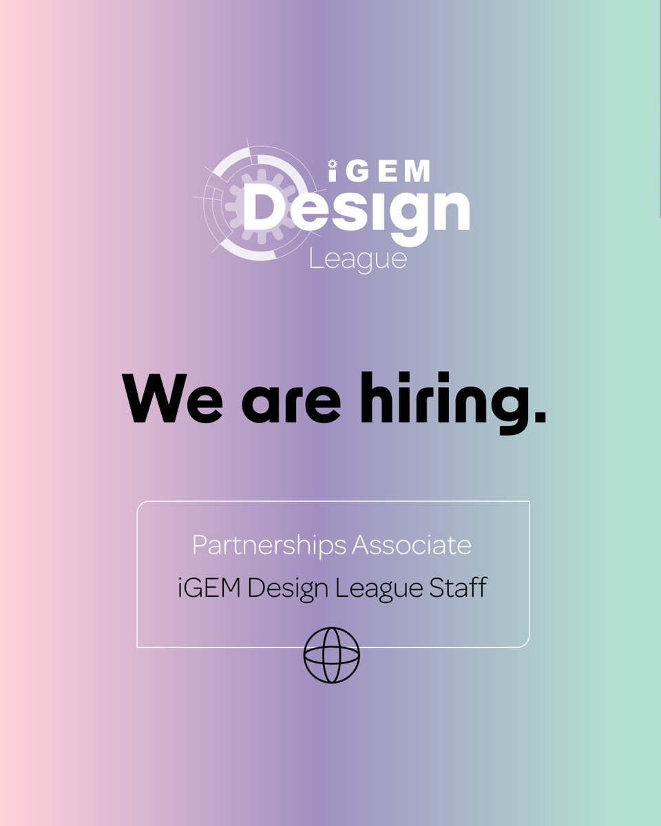 iGEM Design League tweet media
