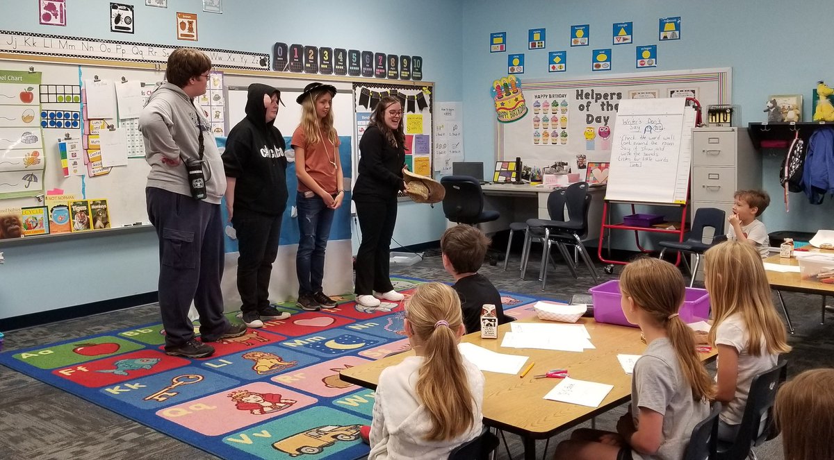 Had a great time performing our Children's Theatre shows at Boone Trail today!