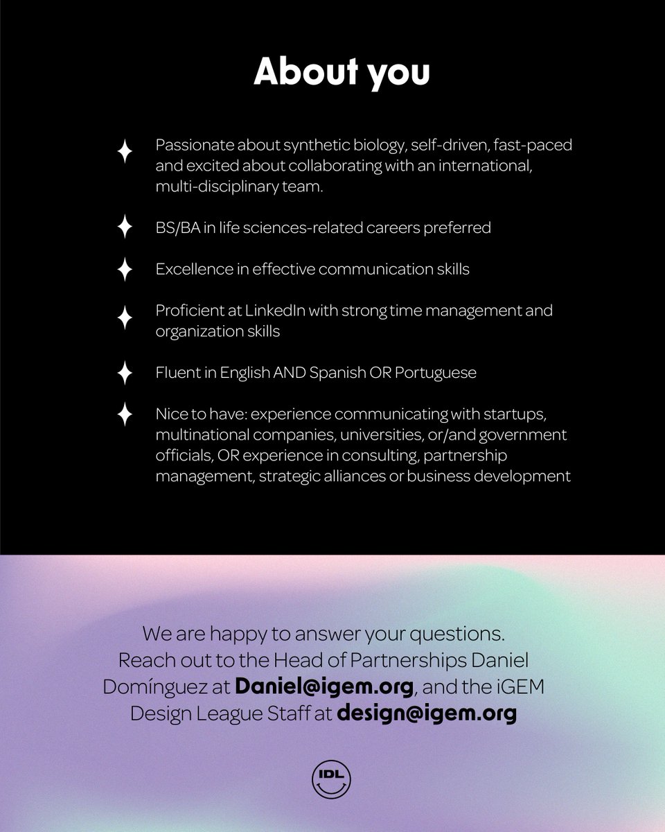 iGEM Design League tweet media