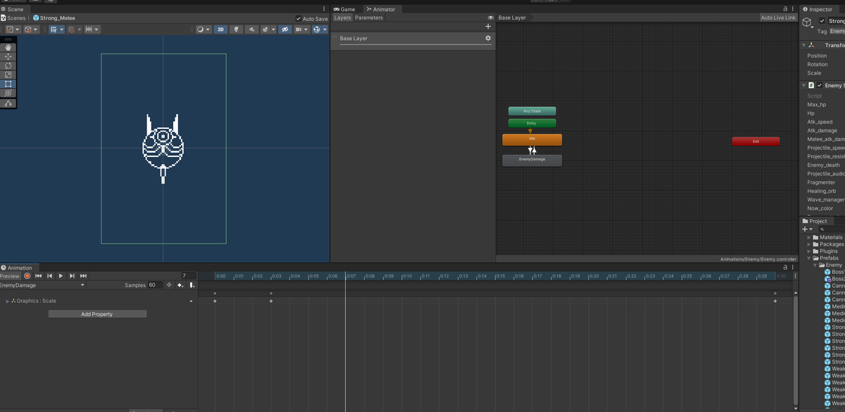 Animating the enemies from #SeraphsLastStand!

#games #game #indiedev #indiebr #indiegame #madewithunity #gamedev