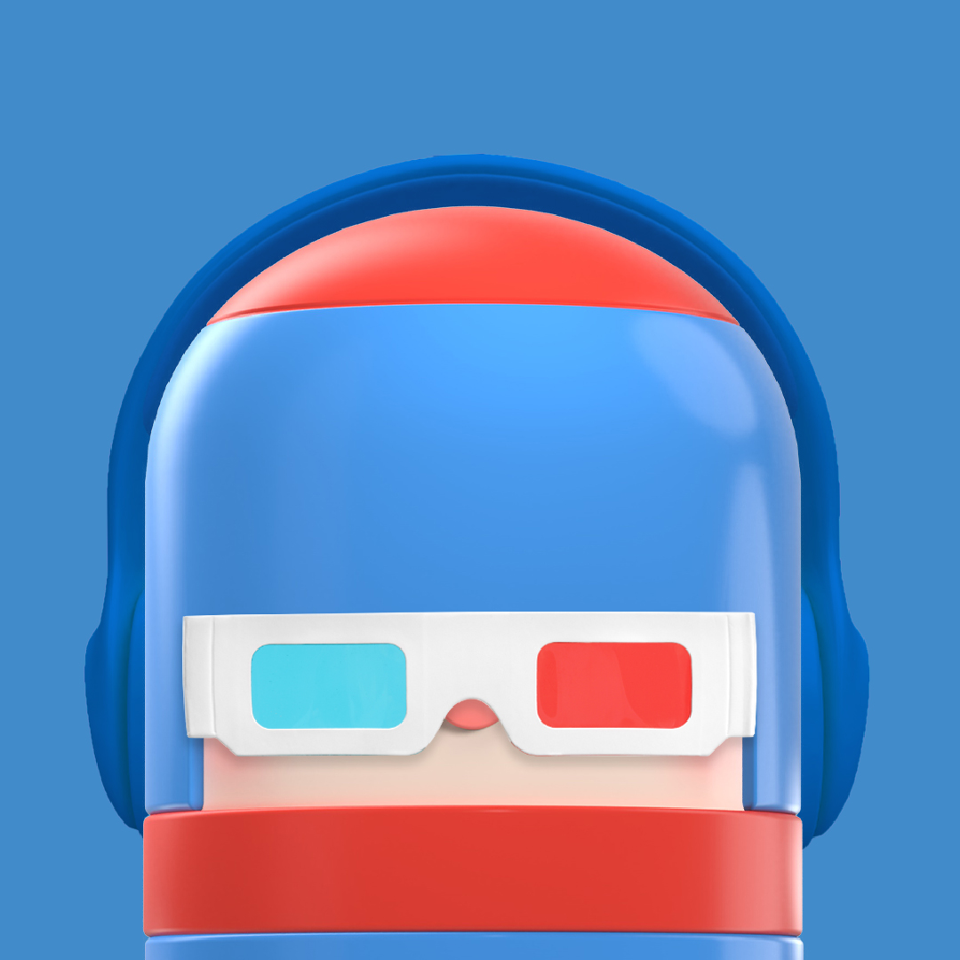 Robonut loves tuning in to your interests, whether it’s movies or music 🔴

Like &amp; RT if you want your own Robonut!

#Robonut #NFT #ART #Toy