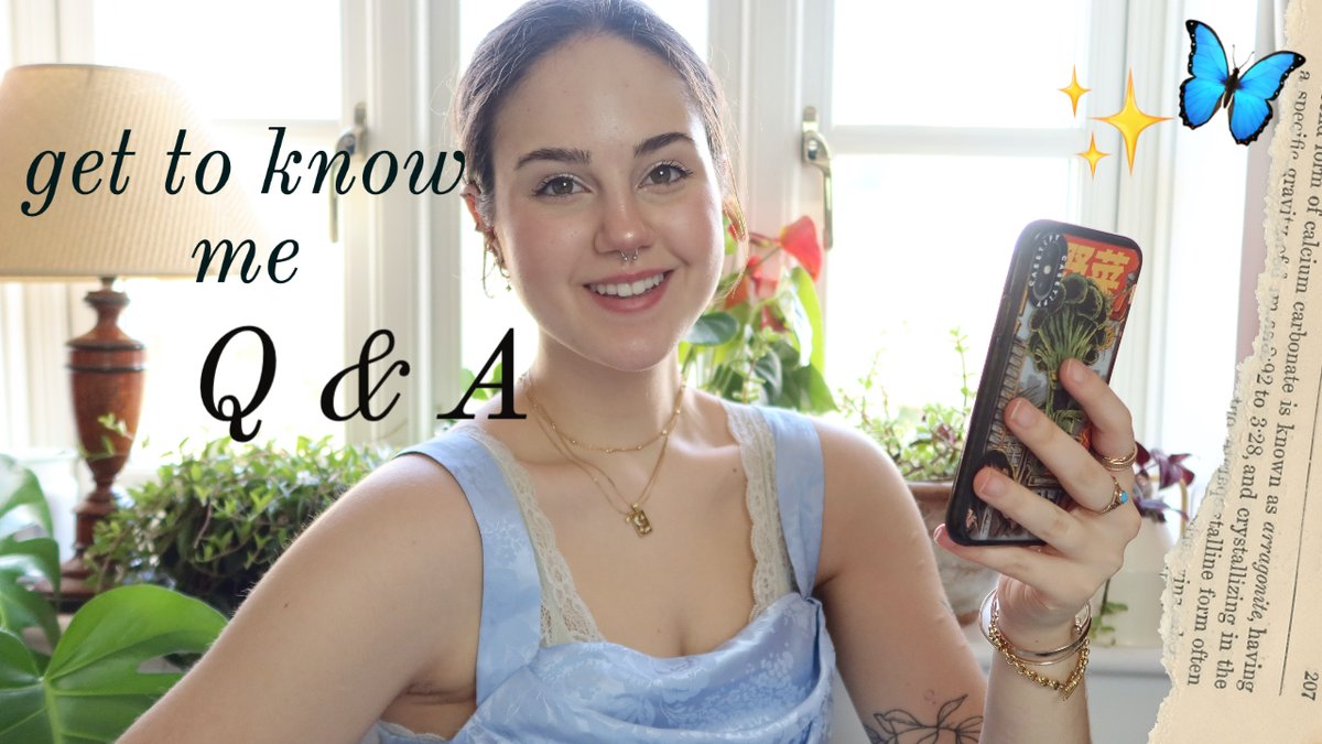 N E W  V I D E O

Q &amp; A 🦋 1 year booktube anniversary

It's officially been a year since I joined this community!
Thank you to everyone who has made it so wonderful 🤍

youtu.be/J6E9rPr2gJ8