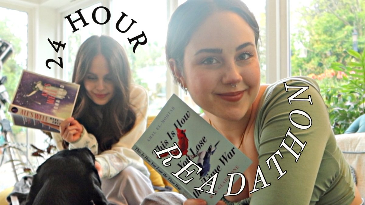 🧚‍♀️N E W  V I D E O🧚‍♀️

A ✨CHAOTIC✨ 24hr readathon
Snotgirl &amp; This Is How You Lose The Time War

<a href="/bxmbinakatarina/">katarina🤍</a> and I had so much fun... I hope you laugh along with us x

youtu.be/Yu61p9fpC3w