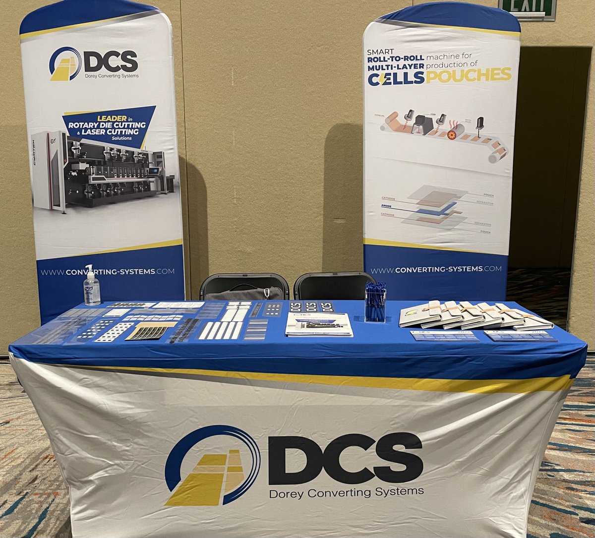 And the expo is now open at GFA GASKET FABRICATORS ASSOCIATION  un Orlando! Come see Todd and I during the event! #dcsusa #rotarydiecutting #gasketfab