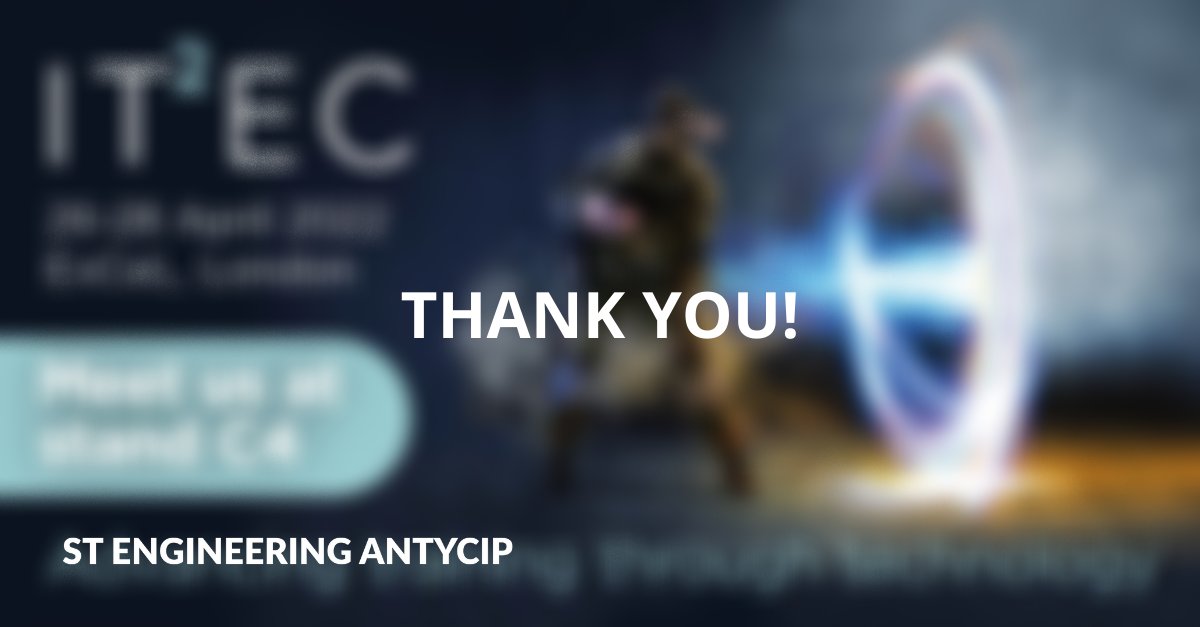 antycipsim's tweet photo. It's the end of #IT2EC2022 after a very busy few days on our stand!
Thank you to all that have helped to make this such a nice event.
@MAKsimulation @NetSimEm @Barco @nova_uk @cogsimtech @Cervusdefence @etsa_eu
#ITEC2022 #Simulation #Training #Military #SyntheticEnvironment https://t.co/LcYLgjDrGJ