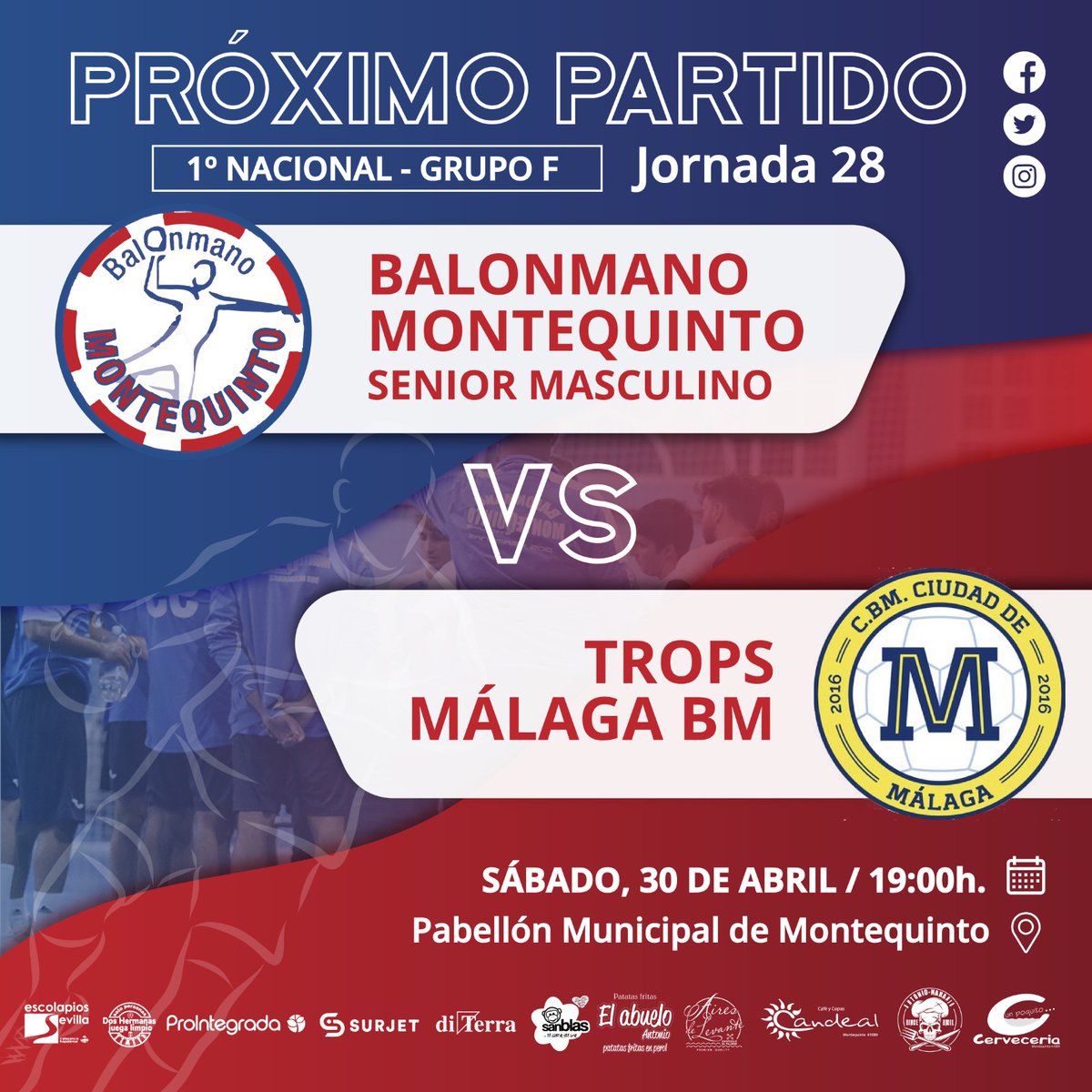 ⁣
¡El Senior Masculino jugará este fin de semana en casa! ¡Mucha suerte #quinteños! El partido será emitido a través de nuestro canal de Youtube. 

¡Suscríbete y no te lo pierdas!⁣ ⤵ youtu.be/3a3af3hPtKk