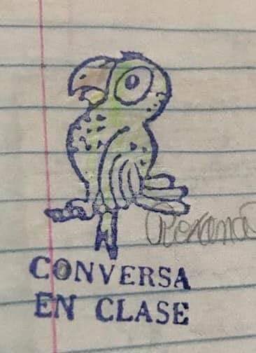 Y ahora converso en el trabajo… en tu cara, Miss Patricia.