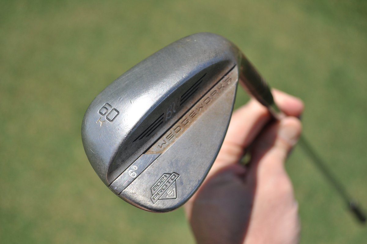 jonathanrwall's tweet photo. Since 1934, every Masters champion has donated a club from their gear setup to be put on display at Augusta National. Scottie Scheffler already has his club picked out: a 60-degree @VokeyWedges lob wedge. https://t.co/fQc6Omjp4j