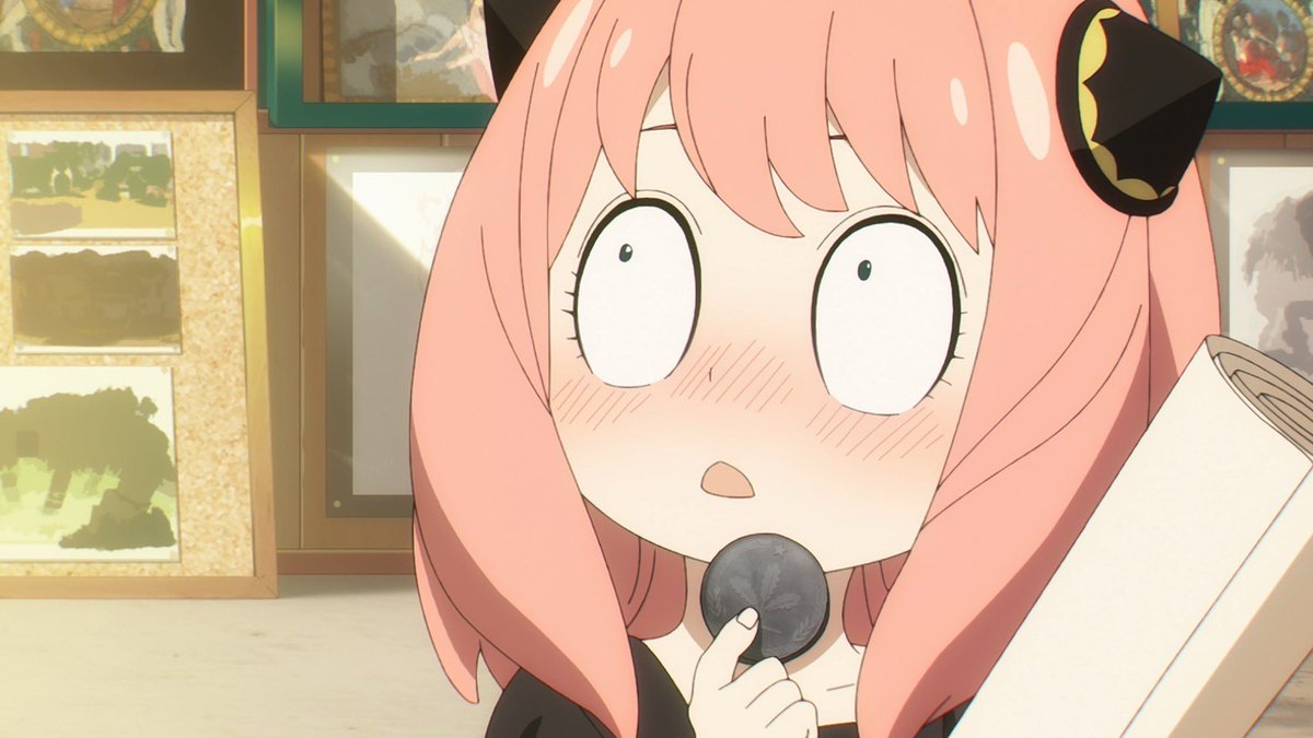 アーニャの顔文字、使わせ貰ますΣ(⸝⸝⚆╻⚆⸝⸝⸝)ˊ͈°*⋆:.༢·͙