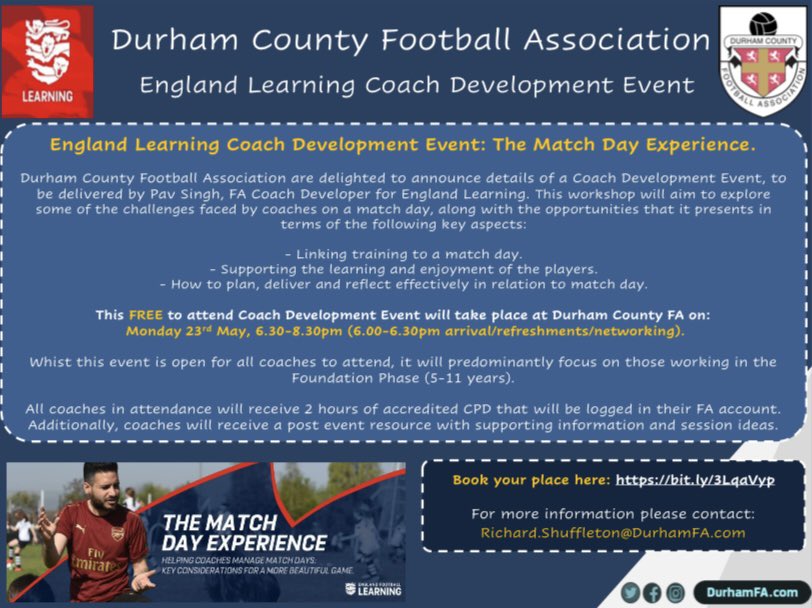 Durham CFA Coach Development tweet media