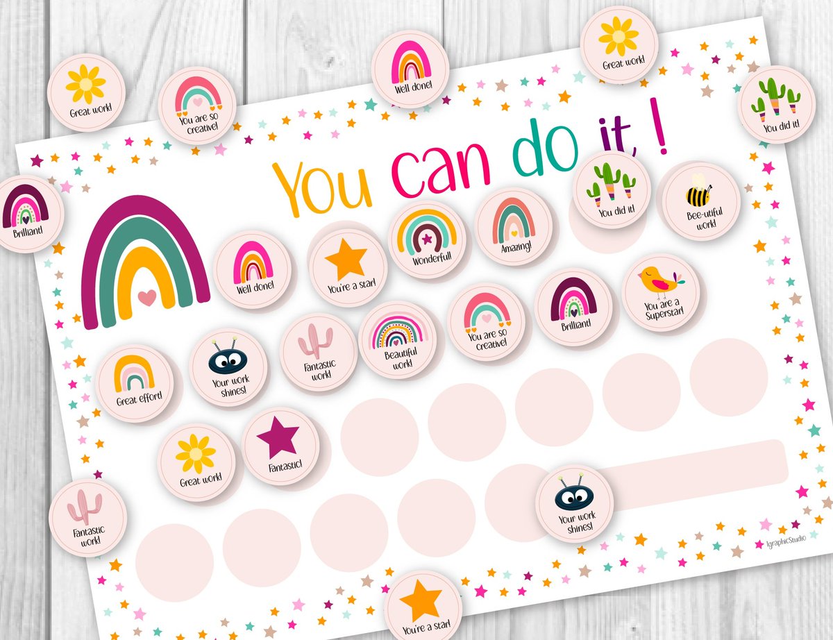 StudioIgraphic's tweet photo. Reward chart for kids. 
https://t.co/B31PNMmlQE
@HandmadeHour 
@Etsy 
#kids #Rewards #dailyroutine #Affirmation #youcandoit #positivity #PositiveVibesOnly #kidsactivities #learning #Toddler #etsy #etsyhandmade #etsygifts #rainbow #chorechart #behaviorchart #pottytraining #lama https://t.co/fNiL1VeoZg
