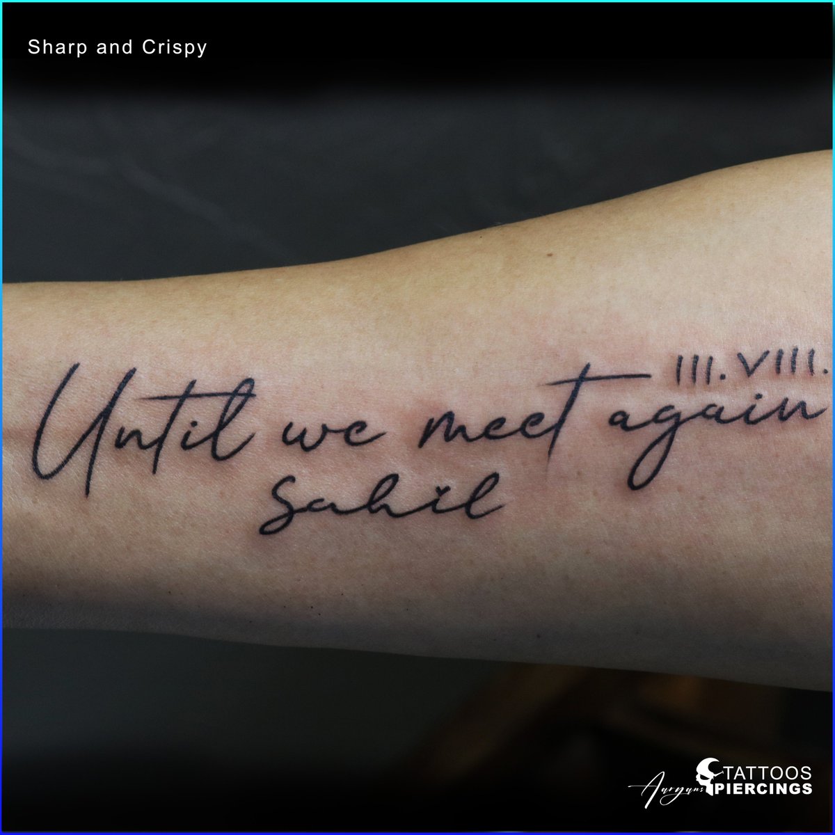 Until We Meet Again Tattoo Ideas