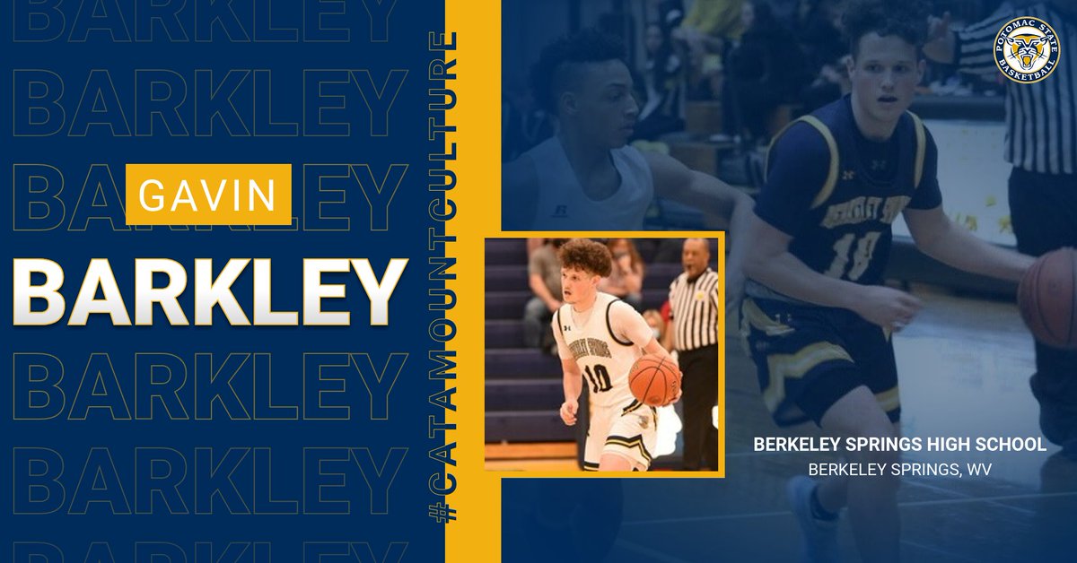 PSCCatamounts's tweet photo. Huge signing for @pschoops as Potomac State Men's Basketball Head Coach Neil Epstein @Coach_Epstein welcomes Gavin Barkley @BarkleyGavin9 for next season. #CatamountCulture https://t.co/vIst7svtDB