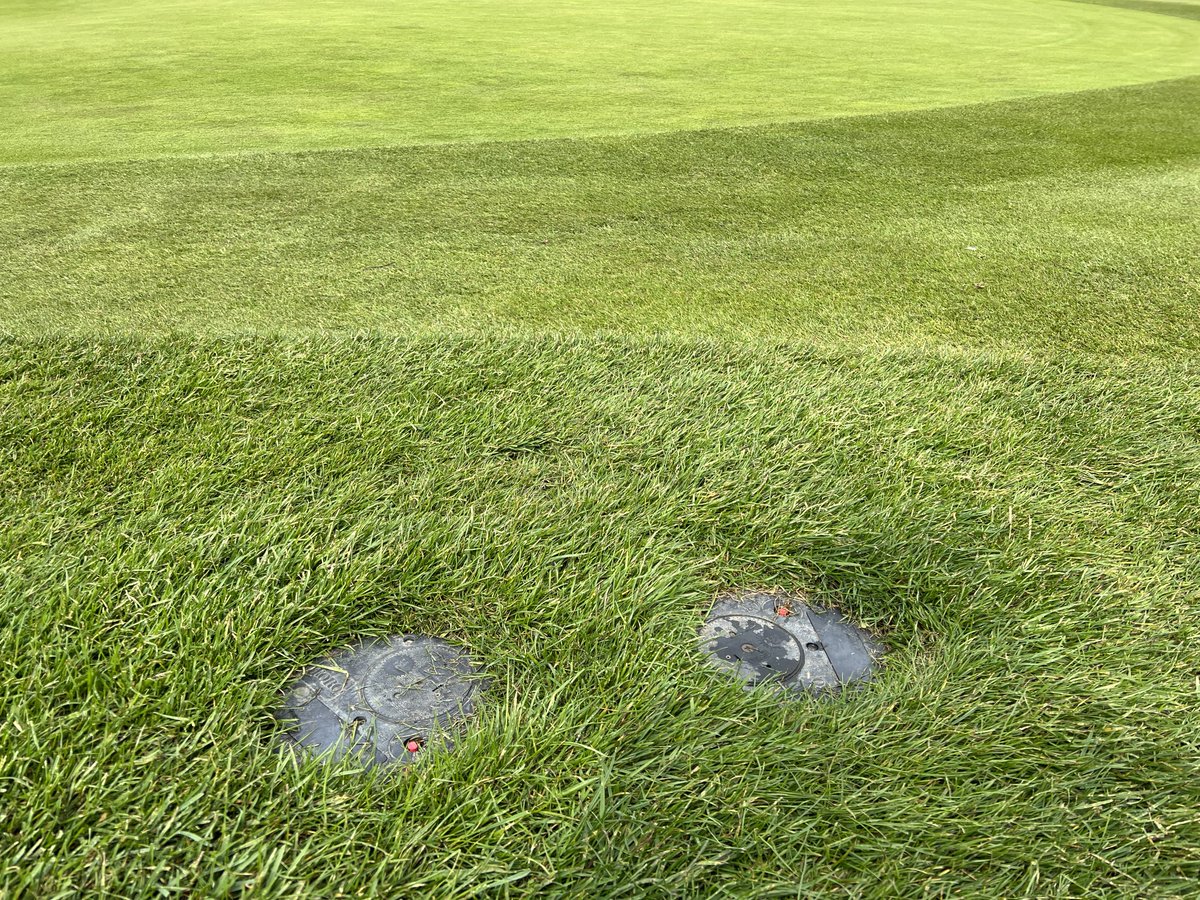 GuardsPolo's tweet photo. After 6 years without a functioning irrigation system, the joy of using it from anywhere and watching those Infinity heads pop up is rather good! 😊
The improvement in turf quality is already evident
@LakesGreens @ReesinkTurfcare @toro_uk https://t.co/AmsDSpa3To
