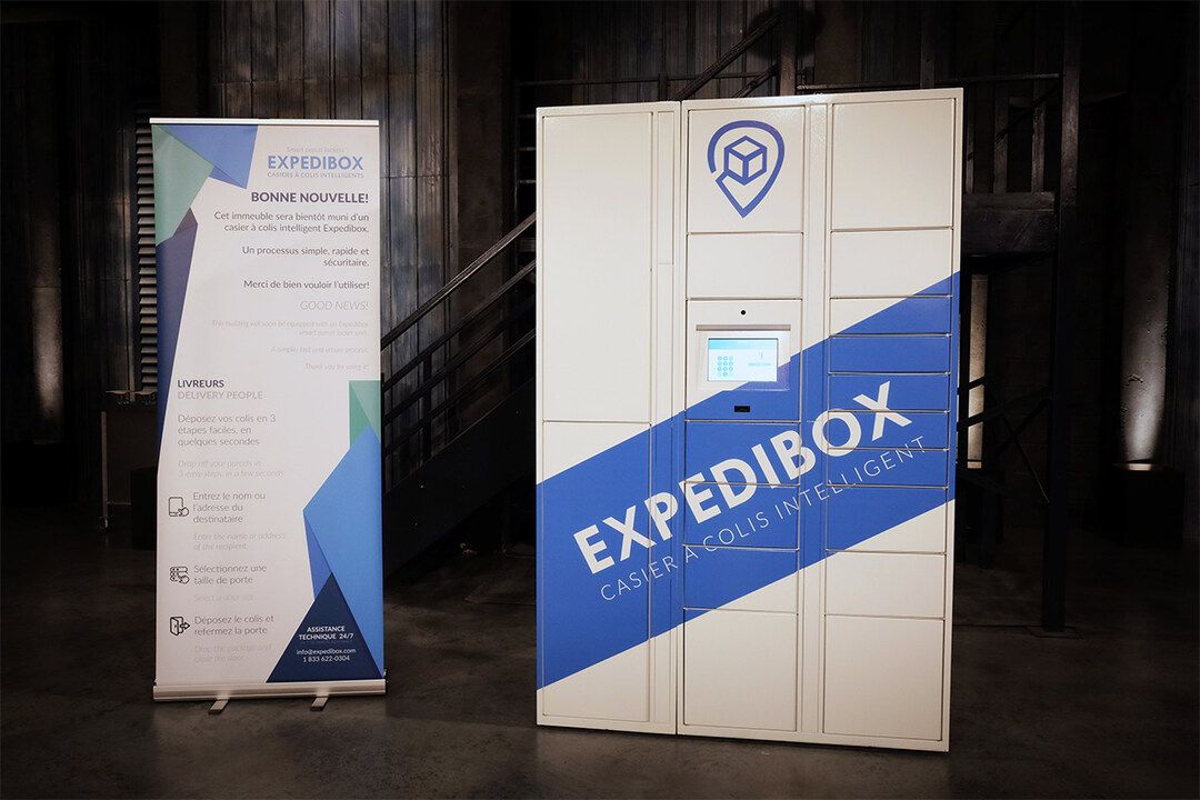 expedibox's tweet photo. Nos casiers intelligents à Dans l’œil du dragon ! 🐉

De Start-up à la référence de casiers intelligents, #Expedibox s'est transformée au cours des dernières années.

Découvrez si certains Dragons ont décidé d'intégrer la suite de l'aventure, mercredi 4 mai à 20h @iciradiocanada https://t.co/VdLEPMnUiJ
