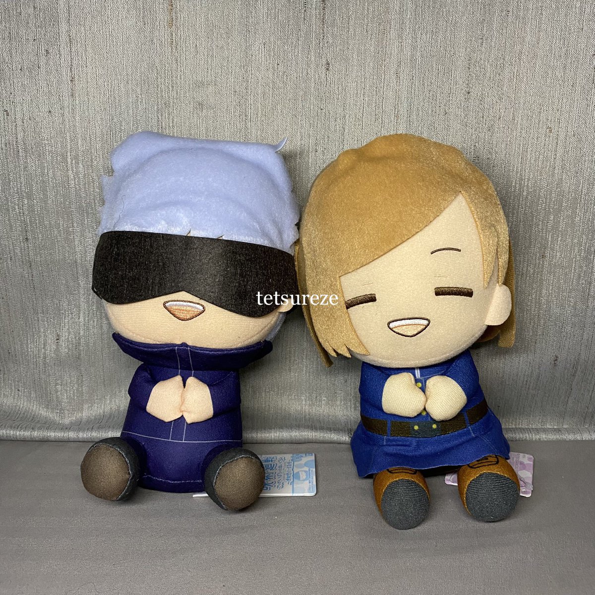 tetsureze's tweet photo. wts lfb anime jjk ph ⌇#tetsurezesells

these plushies are still avail ! 

ꔣ Gojo Satoru Banpresto Bandai - ₱600
ꔣ Nobara Kugisaki Banpresto Bandai - ₱600
ꔣ Gojo Satoru Big Taito - ₱750
ꔣ Itadori Yuji Big Taito - ₱750

reply/dm to claim 

#. jujutsu kaisen plush plushie https://t.co/r12szhUK4Q