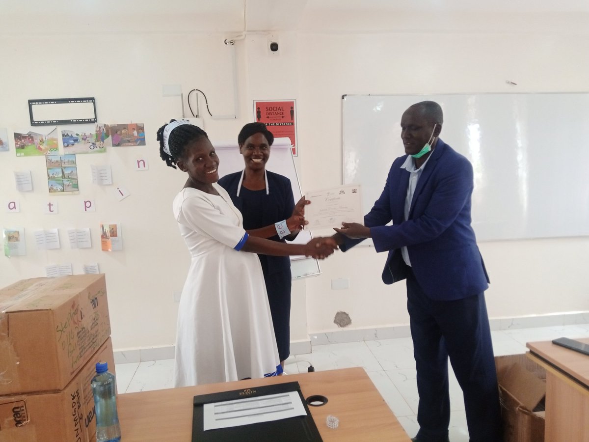 ALP_program's tweet photo. Handing over of certificates during the stakeholders meeting in Bungoma County.
#JisomeeJitegemee https://t.co/9UQOLnTD3H
