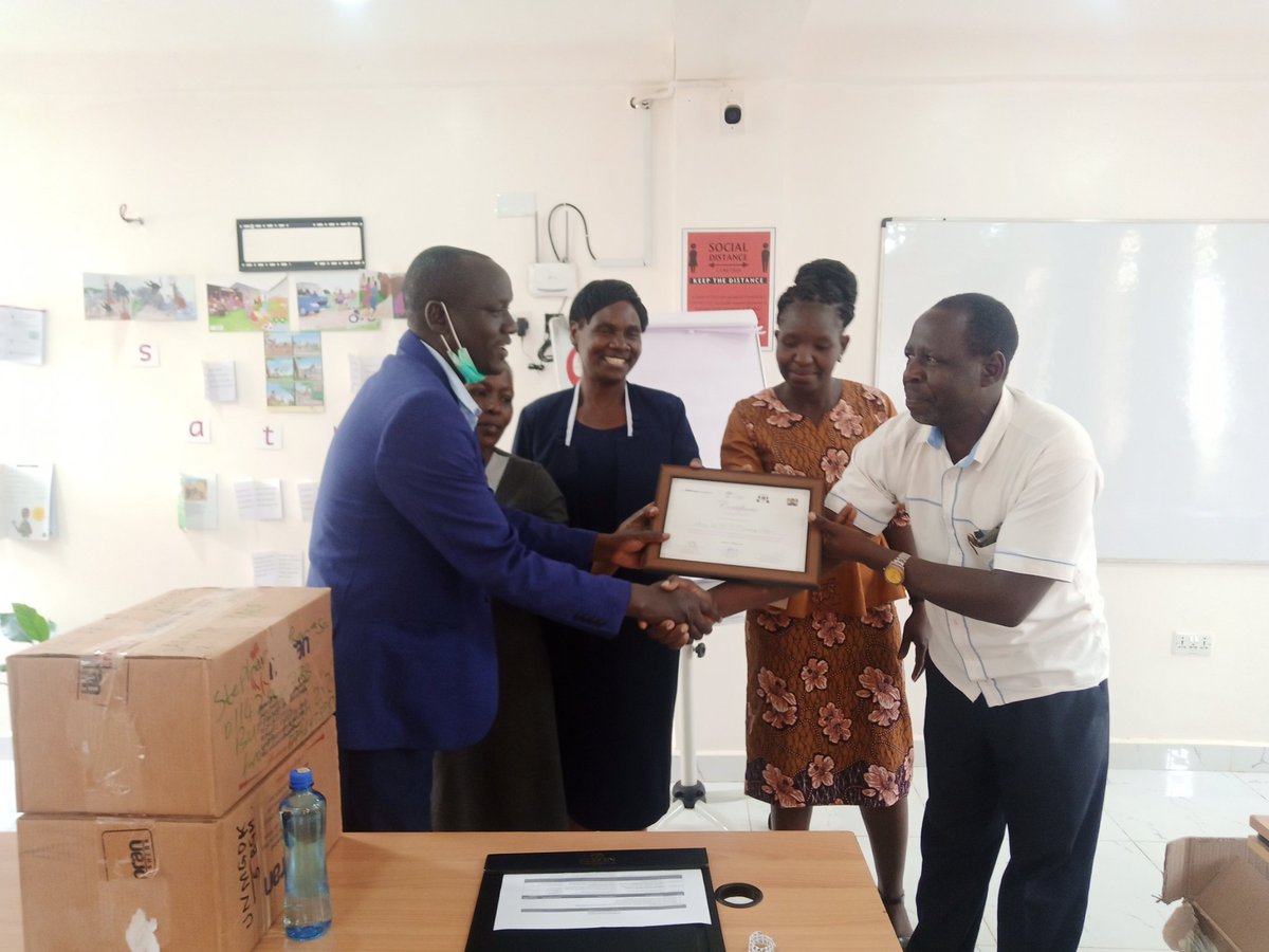 ALP_program's tweet photo. Handing over of certificates during the stakeholders meeting in Bungoma County.
#JisomeeJitegemee https://t.co/9UQOLnTD3H