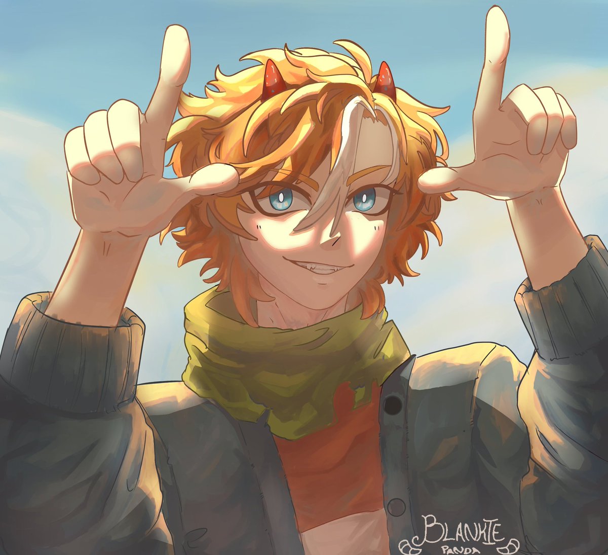 PandaBlankie's tweet photo. @angehalos CONGRATS FAYE!!
Im Blankie and I am a boober doing art. 
Trying to reach at least 1k by the end of this year but currently trying to reach 300. Follow would be very much appreciated!! https://t.co/ttvaCNWh9i