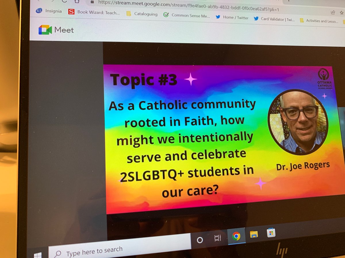 I was blown away by the first #ocsbPride webinar!  What an amazing panel &amp; amazing conversations!  Our #2SLGBTQ students need to feel loved, safe and celebrated in our schools!  Thank you! Thank you!Thank you! @mrjdaher @TheSPearson <a href="/drRichardBolduc/">Dr. Richard Bolduc, C.Psych. - Il/Lui/He/Him</a> <a href="/MrsHMacDonell/">Heather MacDonell (she/her)</a> @DrJoeChaplain