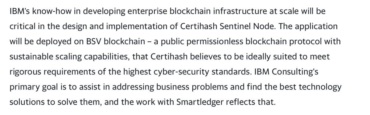 Bayalumaya1's tweet photo. IBM on $BSV? wtf https://t.co/Z8Rn2c9h8B