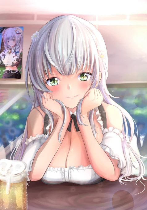 #初ノエル
メガネ有り無しだったら団長はどちらがお好みですか? 