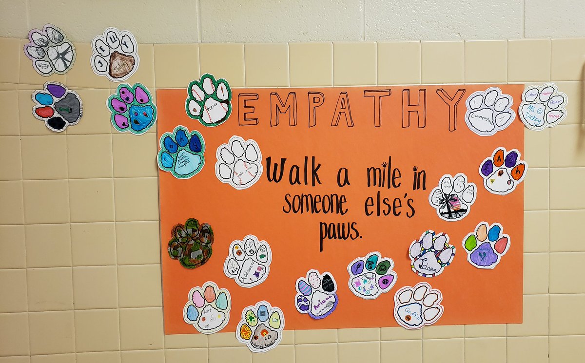 I am super proud of my Homeroom's poster contest entry. 🧡🖤
<a href="/TaylorMSTigers/">Taylor Middle School</a> 
#TMSPride