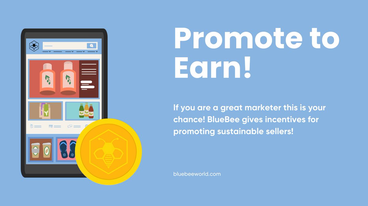 BlueBeeWorld's tweet image. If you are a great marketer, GET INVOLVED!

bluebeeworld.com

#altcoin #crypto #cryptocurrency #BNB #BSCGems #passiveincome #token #tokenlaunch #sustainableliving #sustainability #climatechange  #SmallBusinesses #bluebee #BEEB #refurbished #recycled #earth