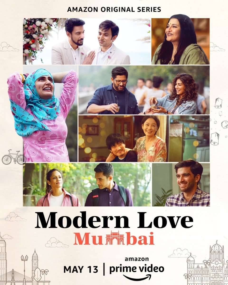 THDLIVE (@thdlive_in) on Twitter photo Are you all ready to experience the world of modern-day love stories, so <a href="/PrimeVideoIN/">prime video IN</a> is here with the trailer of 'Modern Love' Mumbai and it's all set to premiere on 13 May. 
<a href="/PritishNandyCom/">PNC</a> <a href="/RangitaNandy/">Rangita PritishNandy</a> <a href="/VishalBhardwaj/">Vishal Bhardwaj</a> <a href="/mehtahansal/">Hansal Mehta</a> <a href="/Shonali_Bose1/">Shonali Bose</a> <a href="/alankrita601/">Alankrita Shrivastava</a> <a href="/nupurasthana/">nupur asthana</a> Are you all ready to experience the world of modern-day love stories, so <a href="/PrimeVideoIN/">prime video IN</a> is here with the trailer of 'Modern Love' Mumbai and it's all set to premiere on 13 May. 
<a href="/PritishNandyCom/">PNC</a> <a href="/RangitaNandy/">Rangita PritishNandy</a> <a href="/VishalBhardwaj/">Vishal Bhardwaj</a> <a href="/mehtahansal/">Hansal Mehta</a> <a href="/Shonali_Bose1/">Shonali Bose</a> <a href="/alankrita601/">Alankrita Shrivastava</a> <a href="/nupurasthana/">nupur asthana</a>