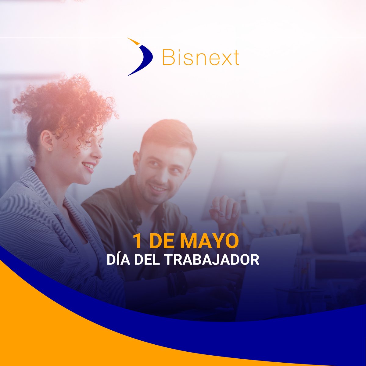 Bisnext_UY's tweet photo. Desde Bisnext felicitamos a todos los trabajadores por su constante dedicación y esfuerzo, les deseamos un feliz día!
#Bisnext #Uruguay #Tecnologia #1demayo #díadeltrabajador https://t.co/htZvincOhJ