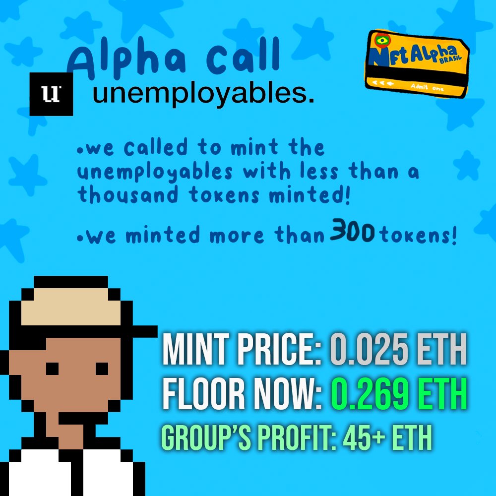 TradersRoomBR's tweet photo. Are you still holding? 

Pixel art collections are trending! Hope you don't miss the next rocket! @unemployables is fireee! 🔥 https://t.co/fOgBrlc4ph