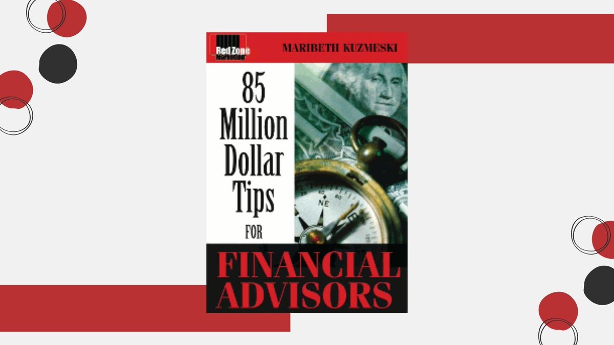 Do you want to...
👉Attract 15-30 client referrals into your business each month?

If you answered yes, I've got the perfect book for you - "85 Million Dollar Tips for Financial Advisors!" Purchase it here: bit.ly/3rTFncZ