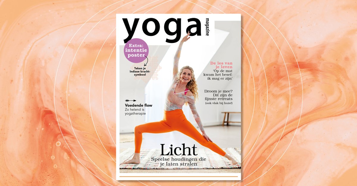 Het nieuwe Yoga Magazine is uit! Met o.a.:⁠✨Gratis intentieposter ✨Zo helend is yogatherapie ✨7 houdingen voor een soepel lichaam ✨Verbeter je geheugen met de Kirtan Kriya en nog veel meer! ⁠Bestel 'm nu zonder verzendkosten: bit.ly/YM2-2022 🙏