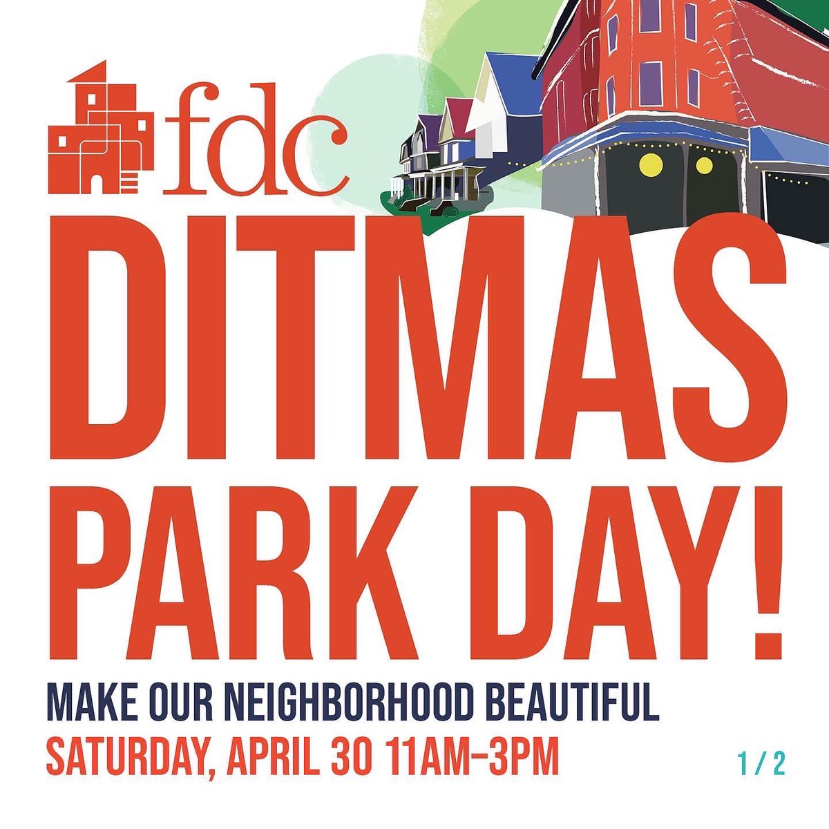 FDConline's tweet image. Need some spring cleaning? Don't miss Ditmas Park Day! Bring your old electronic waste, confidential documents for shredding, clothes &amp;amp; shoes for proper recycling! + While you're at it - grab a bag and work with your neighbors on sidewalk cleanings