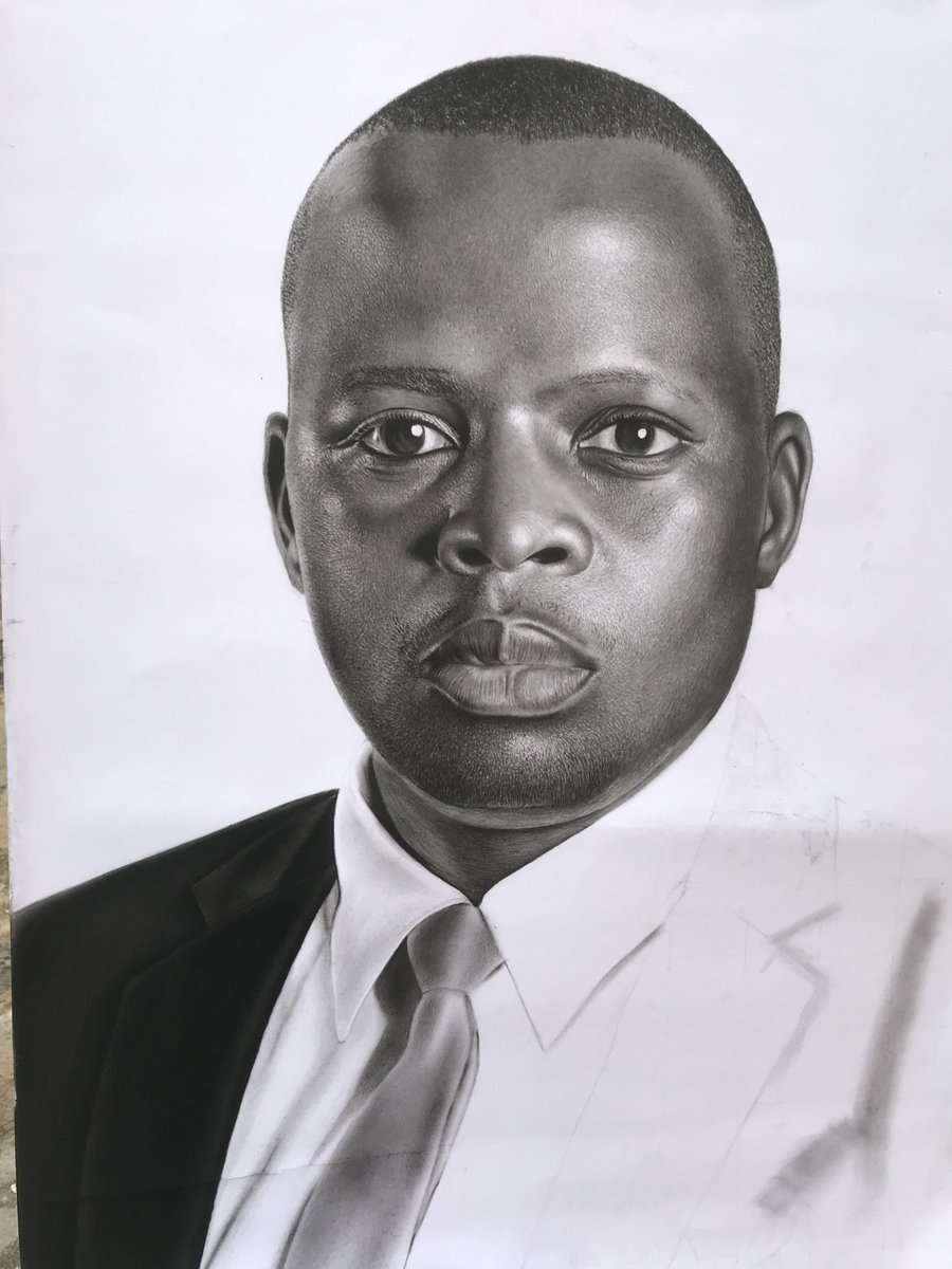 JackjacArt's tweet photo. Work on progress A1SIZE 
Marie's charcoal and graphite on Manila paper 
  The Director of information Services and Chief Government Spokesperson of Tanzania. 
@MsigwaGerson

#charcoalpencil #pencilart #charcoal #tanzania🇹🇿 #drawing #artist #art https://t.co/ze3KUNEtkK