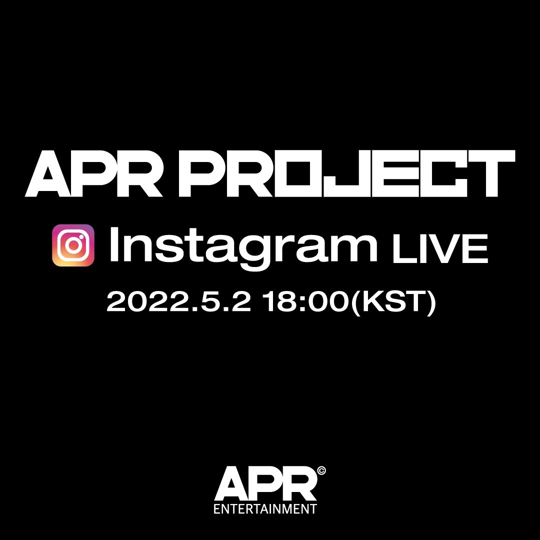 BXB_wolfburn's tweet photo. [📢]APR PROJECT INSTAR LIVE

📍2022.05.02(MON) 18:00 KST

🔗 https://t.co/QW5wOisUlB

📌 기존 유튜브라이브에서 인스타라이브로 변경되었습니다.

#APRPROJECT #에이피알프로젝트 #JIHUN #HYUNWOO #SIWOO #KANGMIN #지훈 #현우 #시우 #강민 https://t.co/IZZoIuH9DL