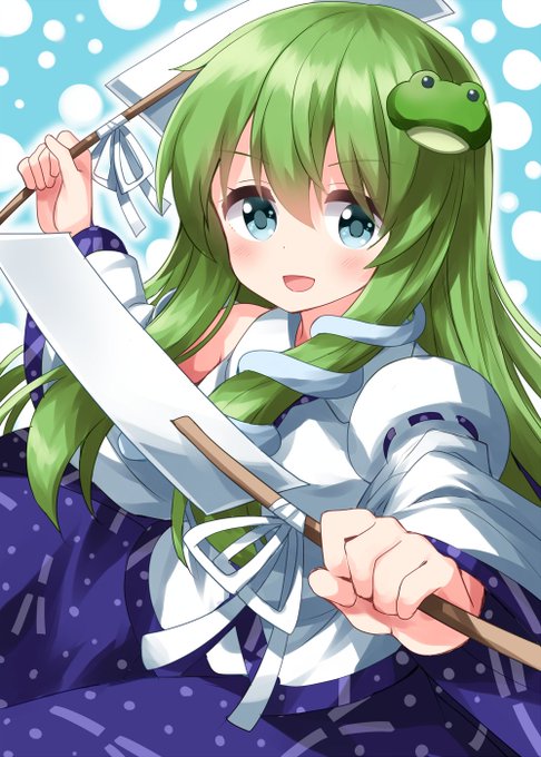 #深夜の真剣お絵描き60分一本勝負 東風谷早苗 