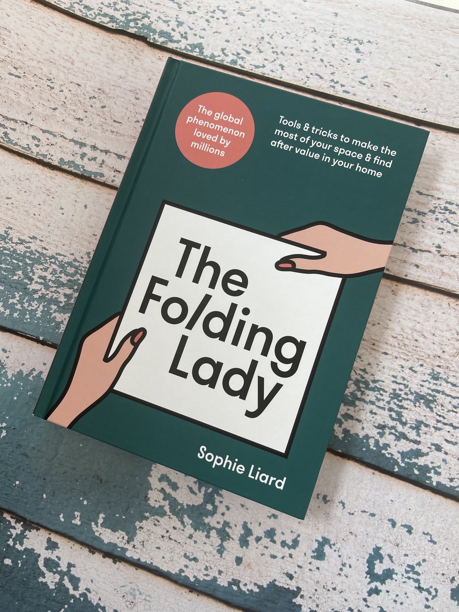 We're delighted to be publishing The Folding Lady by Sophie Liard <a href="/thefoldinglady/">thefoldinglady</a> today ✨

An utterly brilliant book filled with tips and tricks to make the most of your space and find after value in your home! 🏠

Out now: fal.cn/3o9Uq